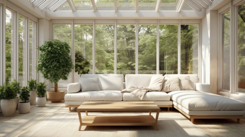 Sunroom in Spring