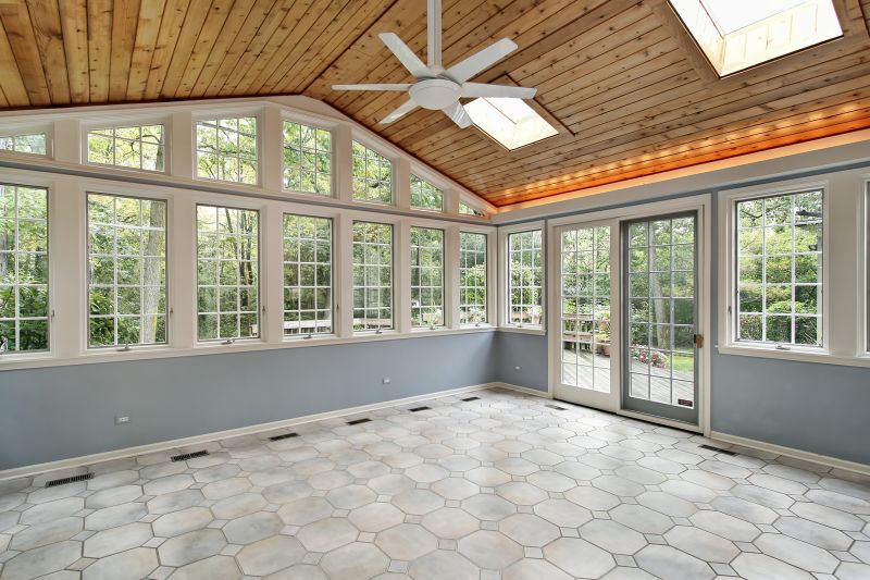 Glass Roof Sunroom